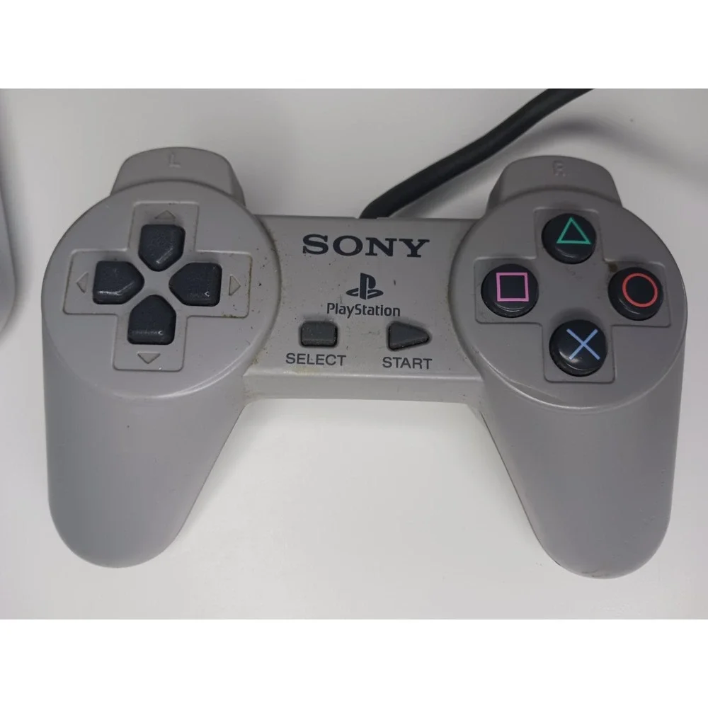 Sony Playstation PS One Video Game Console-Dracula Last Sanctuary-2 Controllers